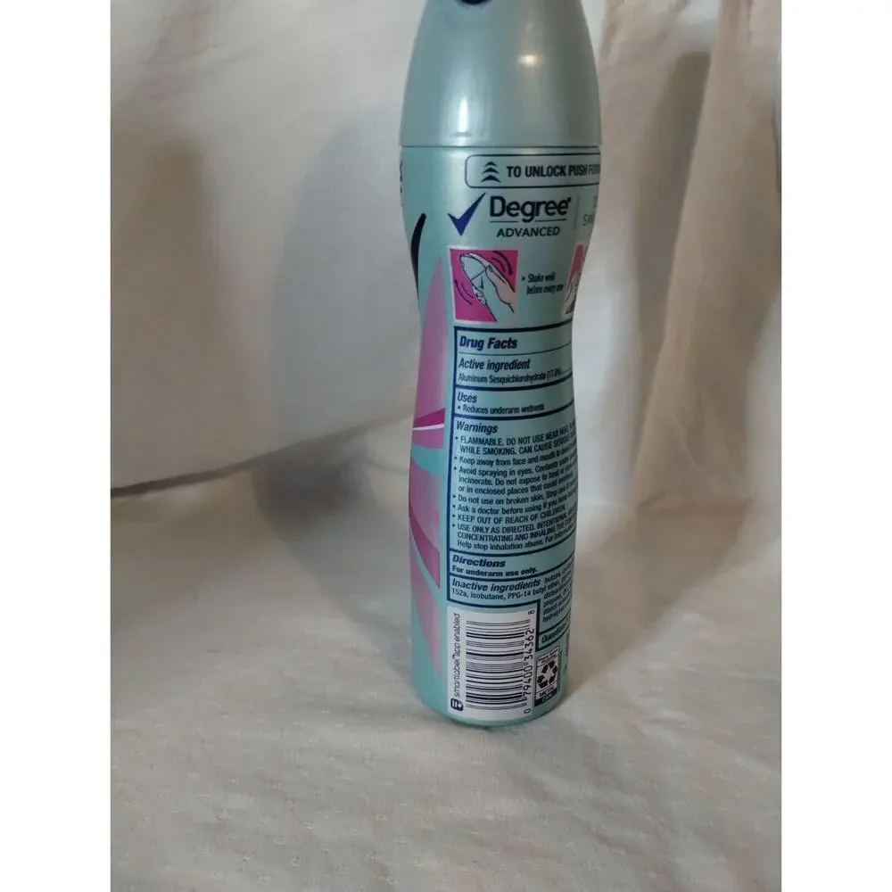 Degree Advanced Antiperspirant Deodorant Spray - 3.8 oz - Sheer Powder